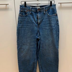 Madewell Curvy Slim Wide Leg Jeans
